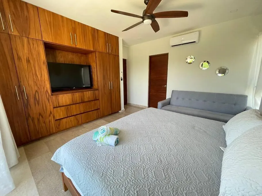 Apartmán Caracol Garden Villa In Forest Nook Tulum